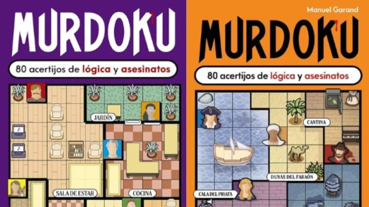 Murdoku llego a Argentina: el libro de crímenes y lógica que no se lee, se resuelve