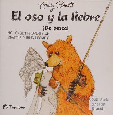 OSO Y LA LIEBRE, EL - DE PESCA! - TD - Emily Gravett - Dura