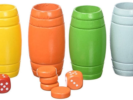 FICHAS PARCHIS - OCA 6 JUGADORES MADERA