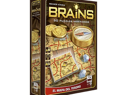 Juego BRAINS mapa del tesoro