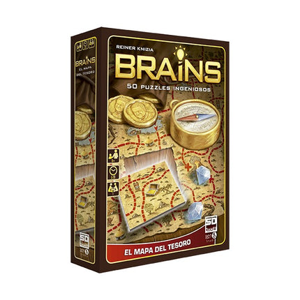 Juego BRAINS mapa del tesoro