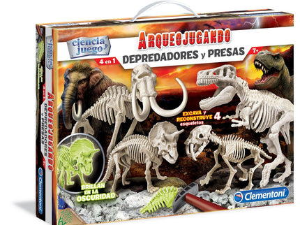 ARQUEOJUGANDO 4 EN 1 DEPREDADORES Y PRESAS