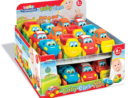 Expositor de 24 BABY CAR SOFT & GO COCHECITOS BLANDITOS