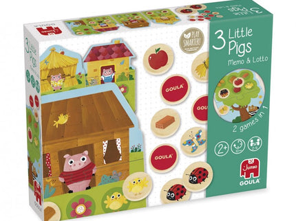 3 LITTLE PIGS MEMO & LOTO 59455 GOULA