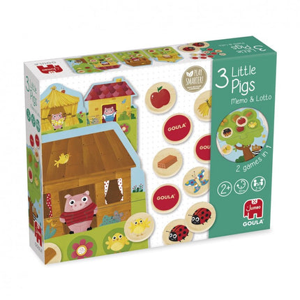 3 LITTLE PIGS MEMO & LOTO 59455 GOULA