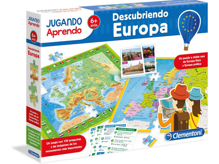 MAPA GEO DESCUBRE EUROPA
