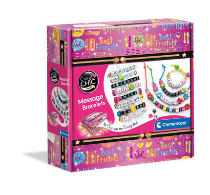 Set Creacion Pulseras con Mensaje Crazy Chic