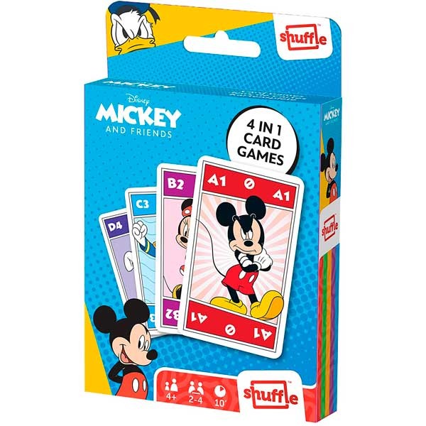 DISNEY MICKEY AND FRIENDS BARAJA 4 EN 1