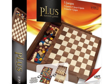 5 Juegos madera