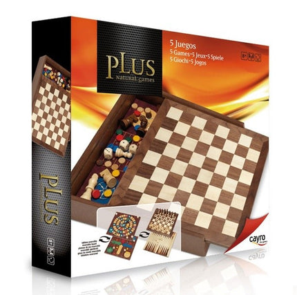 5 Juegos madera