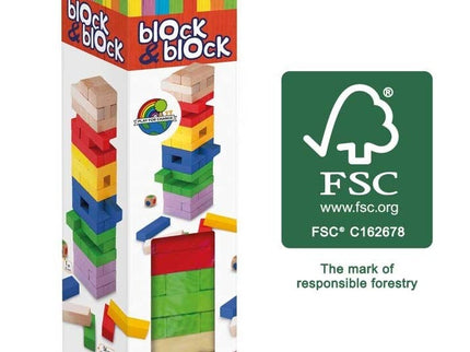 Juego Block & Block colores 54pz