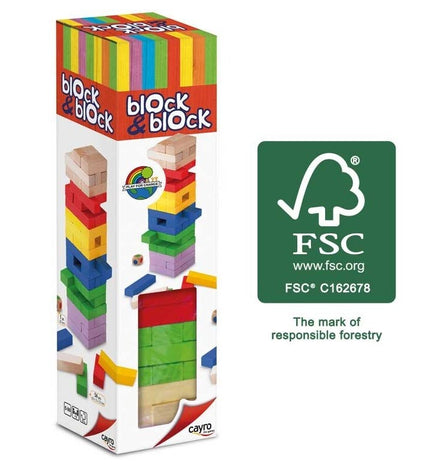 Juego Block & Block colores 54pz