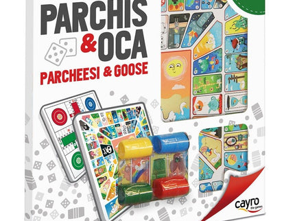PARCHIS - OCA CON ACCESORIOS 40x40cm