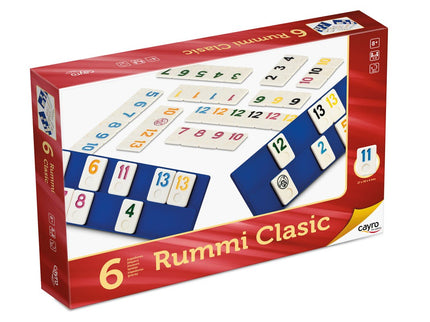 Juego Rummiclasic 6 Jugadores Plus