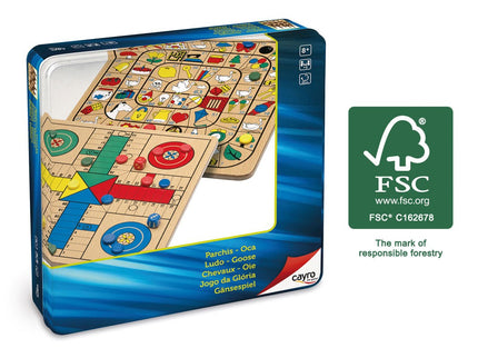 Parchis Oca madera