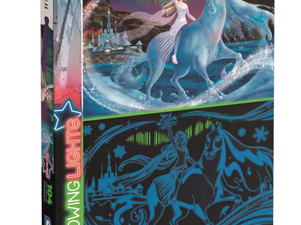PUZZLE 104 PZAS FROZEN 2 GLOWING LIGHTS