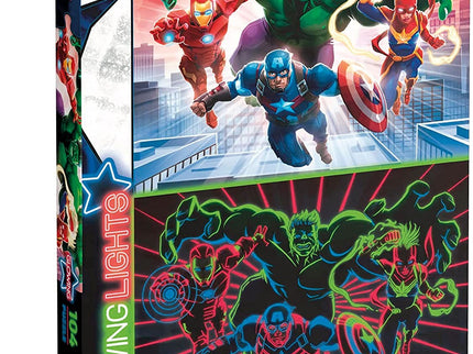 PUZZLE 104 PZAS MARVEL VENGADORES GLOWING LIGHTS