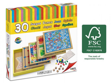 30 JUEGOS (MADERA FSC)