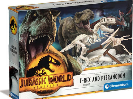 KIT DE EXCAVACION JURASSIC WORLD T-REX Y PTERANODON