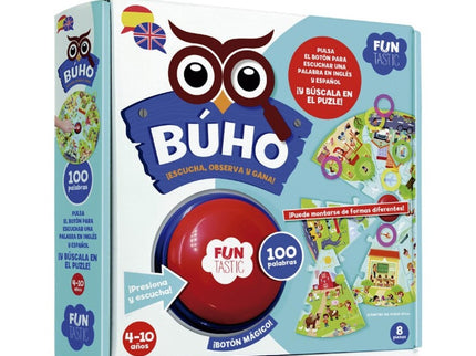 PUZZLE BOTON BUHO 100 PALABRAS