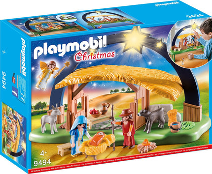 BELEN CON LUZ PLAYMOBIL