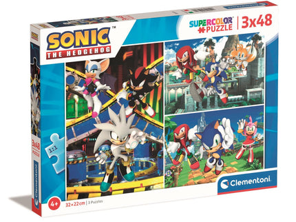 PUZZLE SONIC 3X48 PZAS