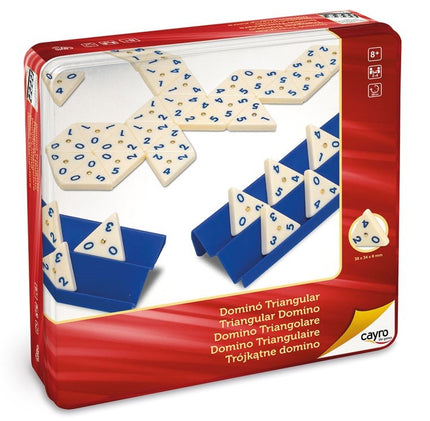 Domino Triangular caja metal