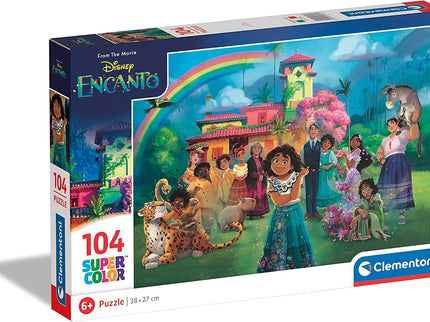 PUZZLE 104 PZAS ENCANTO SUPER COLOR