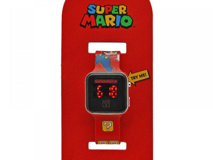RELOJ LED SUPER MARIO BROS