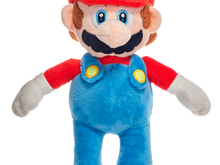 Peluche Mario Super Mario Bros Nintendo soft 18cm