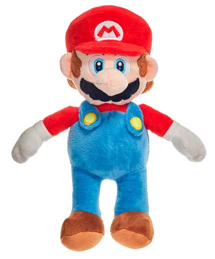Peluche Mario Super Mario Bros Nintendo soft 18cm