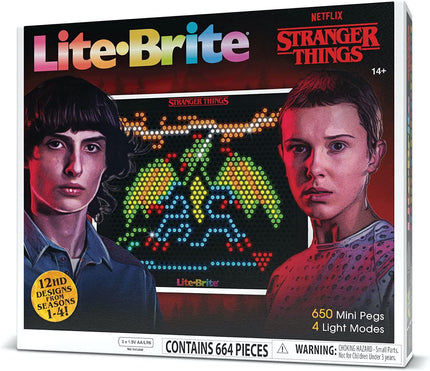 Juego Lite Brite Stranger Things