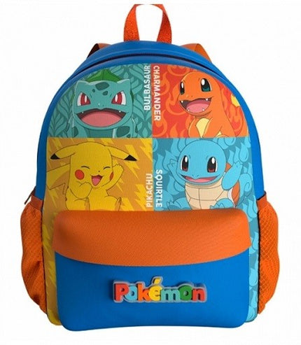 Mochila Starters Pokemon 40cm