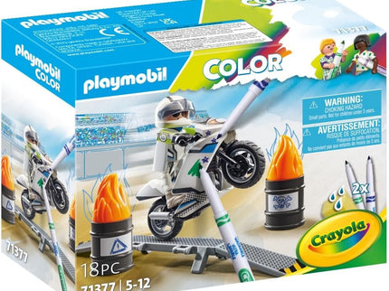 PLAYMOBIL COLOR: MOTO