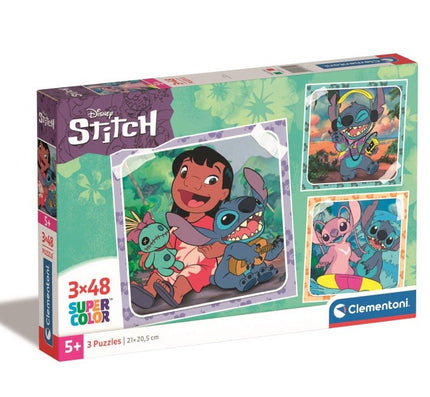 Puzzle Stitch Disney 3x48pzs