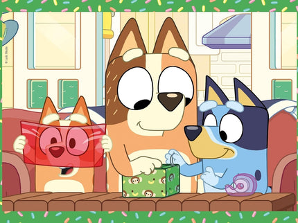PUZZLE 4 EN 1 BLUEY