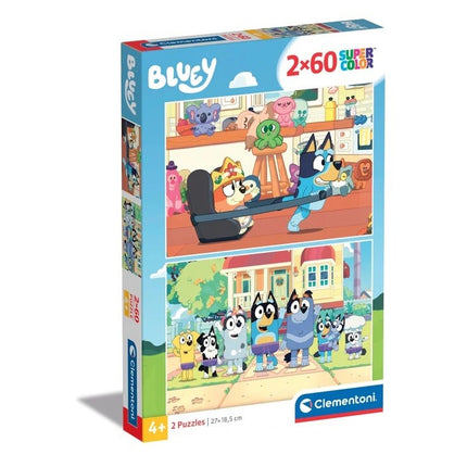 Puzzle Bluey 2x60pzs
