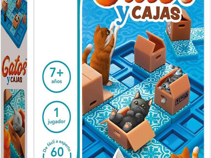 GATOS Y CAJAS IQ