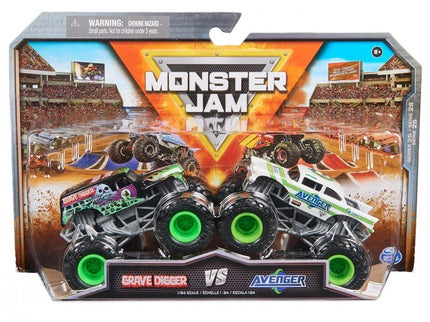 MONSTER JAM PACK DOBLE SURTIDOS 1:64