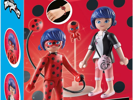 MIRACULOUS MARINETTE & LADYBUG PLAYMOBIL