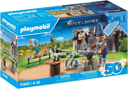 CUMPLEAÑOS DE CABALLEROS MEDIEVALES PLAYMOBIL