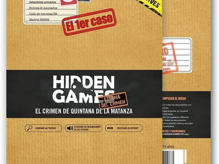 HIDDEN GAMES - CASO 1 - EL CRIMEN DE QUINTANA DE LA MATANZA