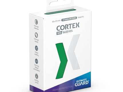 Ultimate Guard Cortex Sleeves Standard Size (100) - Green
