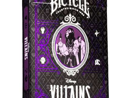 NAIPES - BARAJA BICYCLE DISNEY VILLAINS VERDE/MORADO