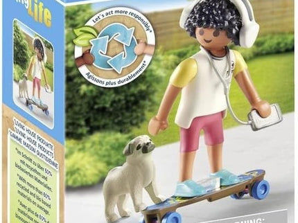 NIÑO CON PERRO PLAYMOBIL