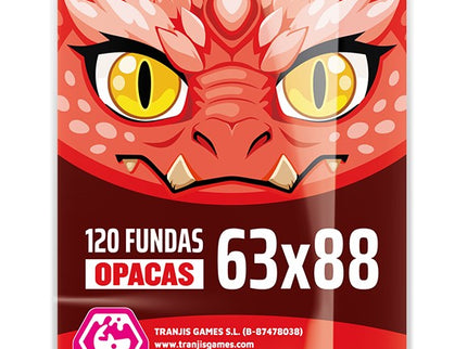 FUNDAS OPACAS DRAGON ROJO 63x88 120 U.