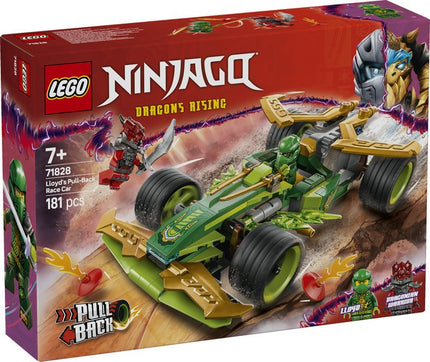 (REACONDICIONADO) LEGO NINJAGO - COCHE DE CARRERAS CON MOTOR DE CARGA MANUAL DE LLOYD