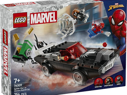 LEGO MARVEL - SPIDER MAN vs COCHE BRUTAL DE VENOM