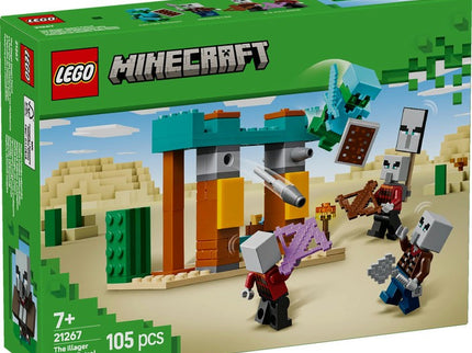 (REACONDICIONADO) LEGO MINECRAFT - LA PATRULLA DEL DESIERTO DE LOS MALDEANOS