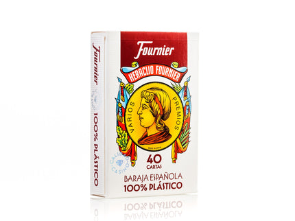 NAIPES - BARAJA ESPAÑOLA 100% PLASTICO 40C
